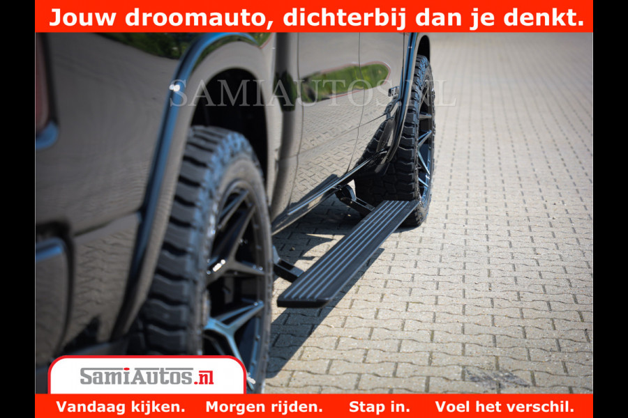 Dodge Ram 1500 Limited Night High Output 540HP 706Nm | Massage + Full Option | De Meest Luxe en Volle Pick-Up in zijn Klasse | Comfortabele Dubbele Cabine met Royale 5 Zitplaatsen | BPM vrij | Nu Leverbaar uit Voorraad | Voorraad Nr 2327 - 5407