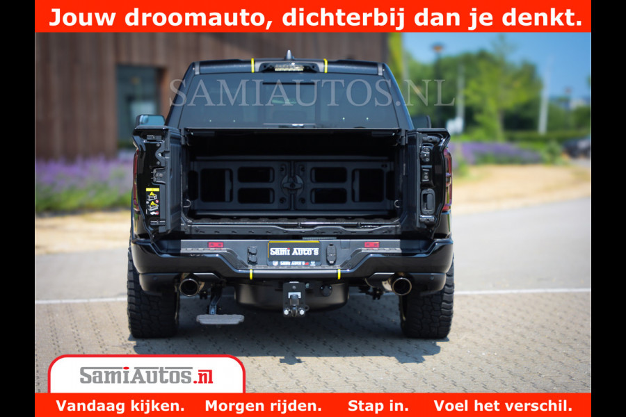 Dodge Ram 1500 Limited Night High Output 540HP 706Nm | Massage + Full Option | De Meest Luxe en Volle Pick-Up in zijn Klasse | Comfortabele Dubbele Cabine met Royale 5 Zitplaatsen | BPM vrij | Nu Leverbaar uit Voorraad | Voorraad Nr 2327 - 5407
