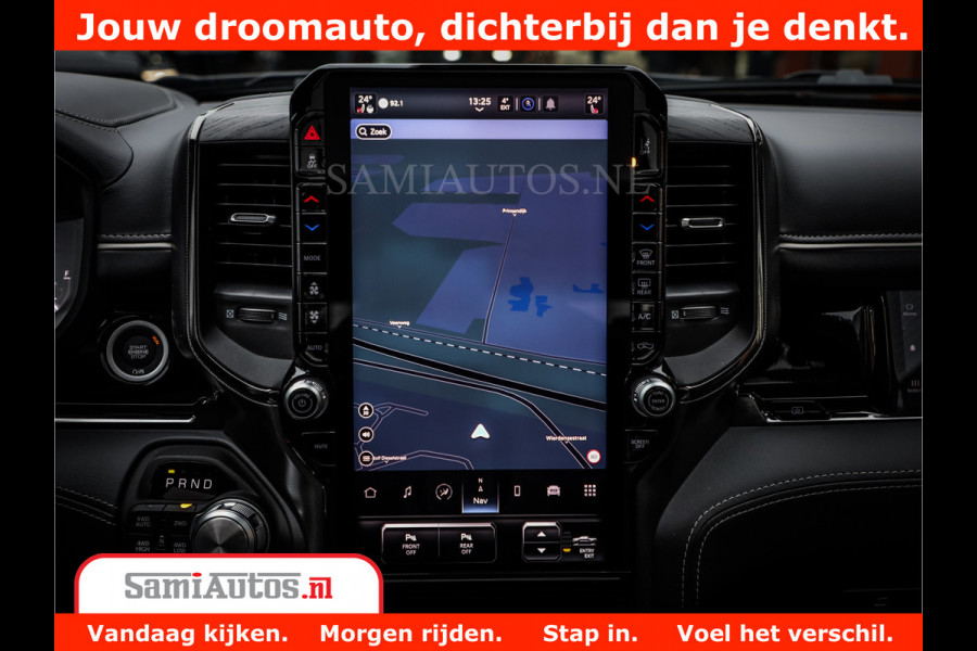 Dodge Ram 1500 Limited Night High Output 540HP 706Nm | Massage + Full Option | De Meest Luxe en Volle Pick-Up in zijn Klasse | Comfortabele Dubbele Cabine met Royale 5 Zitplaatsen | BPM vrij | Nu Leverbaar uit Voorraad | Voorraad Nr 2327 - 5407