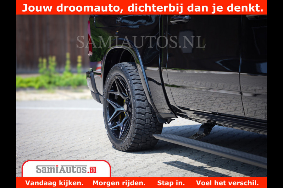 Dodge Ram 1500 Limited Night High Output 540HP 706Nm | Massage + Full Option | De Meest Luxe en Volle Pick-Up in zijn Klasse | Comfortabele Dubbele Cabine met Royale 5 Zitplaatsen | BPM vrij | Nu Leverbaar uit Voorraad | Voorraad Nr 2327 - 5407