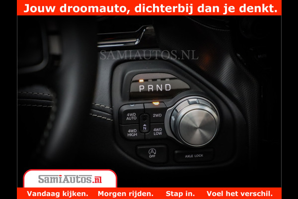 Dodge Ram 1500 Limited Night High Output 540HP 706Nm | Massage + Full Option | De Meest Luxe en Volle Pick-Up in zijn Klasse | Comfortabele Dubbele Cabine met Royale 5 Zitplaatsen | BPM vrij | Nu Leverbaar uit Voorraad | Voorraad Nr 2327 - 5407