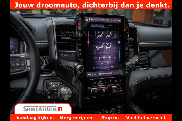 Dodge Ram 1500 Limited Night High Output 540HP 706Nm | Massage + Full Option | De Meest Luxe en Volle Pick-Up in zijn Klasse | Comfortabele Dubbele Cabine met Royale 5 Zitplaatsen | BPM vrij | Nu Leverbaar uit Voorraad | Voorraad Nr 2327 - 5407