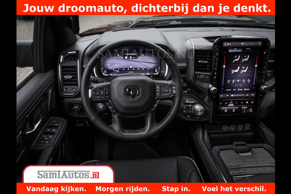 Dodge Ram 1500 Limited Night High Output 540HP 706Nm | Massage + Full Option | De Meest Luxe en Volle Pick-Up in zijn Klasse | Comfortabele Dubbele Cabine met Royale 5 Zitplaatsen | BPM vrij | Nu Leverbaar uit Voorraad | Voorraad Nr 2327 - 5407