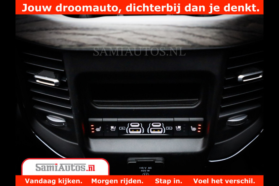 Dodge Ram 1500 Limited Night High Output 540HP 706Nm | Massage + Full Option | De Meest Luxe en Volle Pick-Up in zijn Klasse | Comfortabele Dubbele Cabine met Royale 5 Zitplaatsen | BPM vrij | Nu Leverbaar uit Voorraad | Voorraad Nr 2327 - 5407