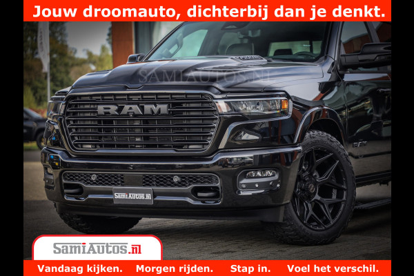 Dodge Ram 1500 Night Premium | Full Option | De Meest Luxe Pick-Up in zijn Klasse | Comfortabele Dubbele Cabine met Royale 5 Zitplaatsen | BPM vrij | Nu Leverbaar uit Voorraad | Voorraad Nr 2282 - 3332
