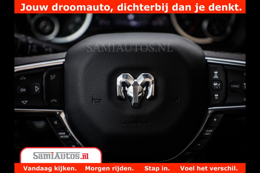 Dodge Ram 1500 Laramie Sport | 420HP 636NM | Stoere Sport en indrukwekkende kleur | Comfortabele Dubbele Cabine met Royale 5 Zitplaatsen | Nu Leverbaar uit Voorraad | Voorraad Nr 2218 - 3854
