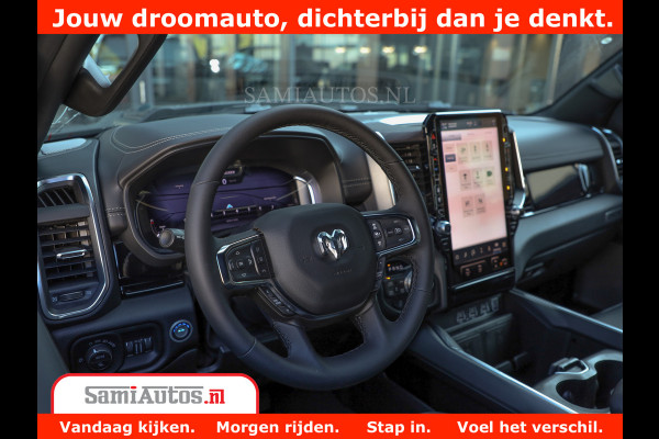 Dodge Ram 1500 Night Premium | Full Option | De Meest Luxe Pick-Up in zijn Klasse | Comfortabele Dubbele Cabine met Royale 5 Zitplaatsen | BPM vrij | Nu Leverbaar uit Voorraad | Voorraad Nr 2230 - 8765