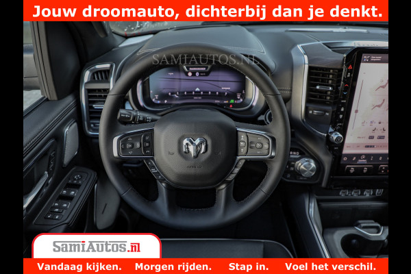 Dodge Ram 1500 Night Premium | Full Option | De Meest Luxe Pick-Up in zijn Klasse | Comfortabele Dubbele Cabine met Royale 5 Zitplaatsen | BPM vrij | Nu Leverbaar uit Voorraad | Voorraad Nr 2230 - 8765
