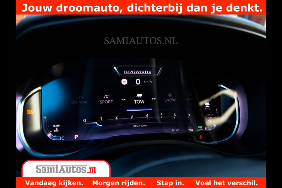 Dodge Ram 1500 Night Premium | Full Option | De Meest Luxe Pick-Up in zijn Klasse | Comfortabele Dubbele Cabine met Royale 5 Zitplaatsen | BPM vrij | Nu Leverbaar uit Voorraad | Voorraad Nr 2230 - 8765