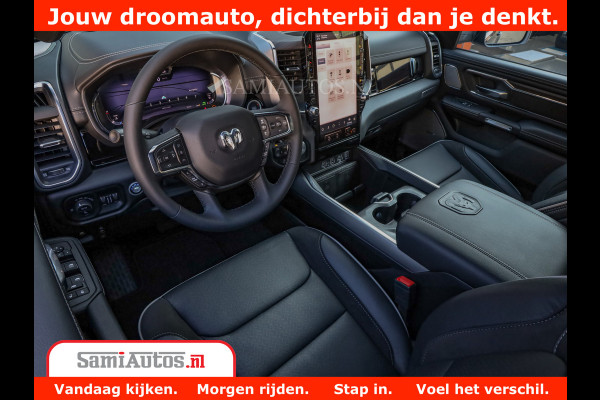 Dodge Ram 1500 Night Premium | Full Option | De Meest Luxe Pick-Up in zijn Klasse | Comfortabele Dubbele Cabine met Royale 5 Zitplaatsen | BPM vrij | Nu Leverbaar uit Voorraad | Voorraad Nr 2230 - 8765