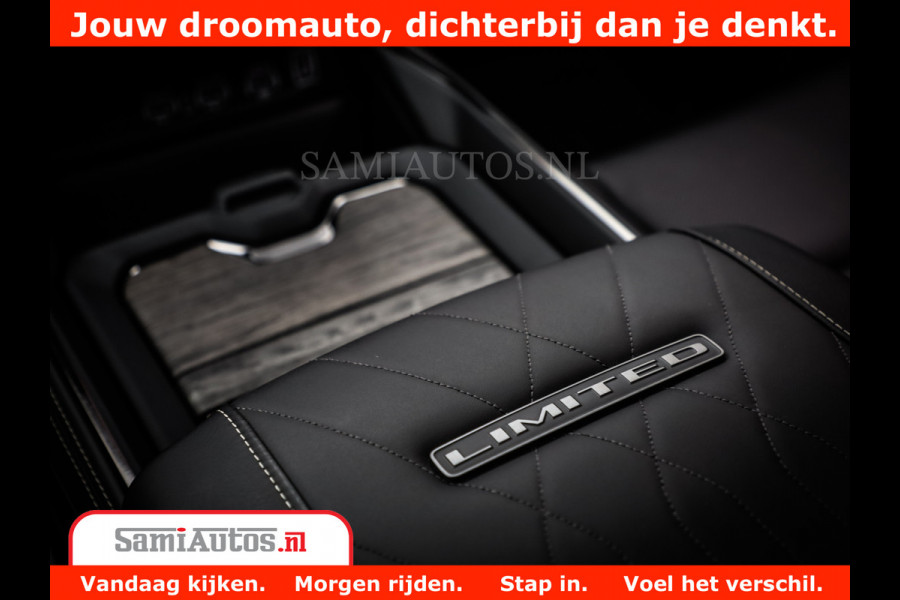 Dodge Ram 1500 Limited Night H.O 540HP 706Nm | Massage + Full Option | De Meest Luxe en Volle Pick-Up in zijn Klasse | Comfortabele Dubbele Cabine met Royale 5 Zitplaatsen | BPM vrij | Nu Leverbaar uit Voorraad | Voorraad Nr 2302 - 7425