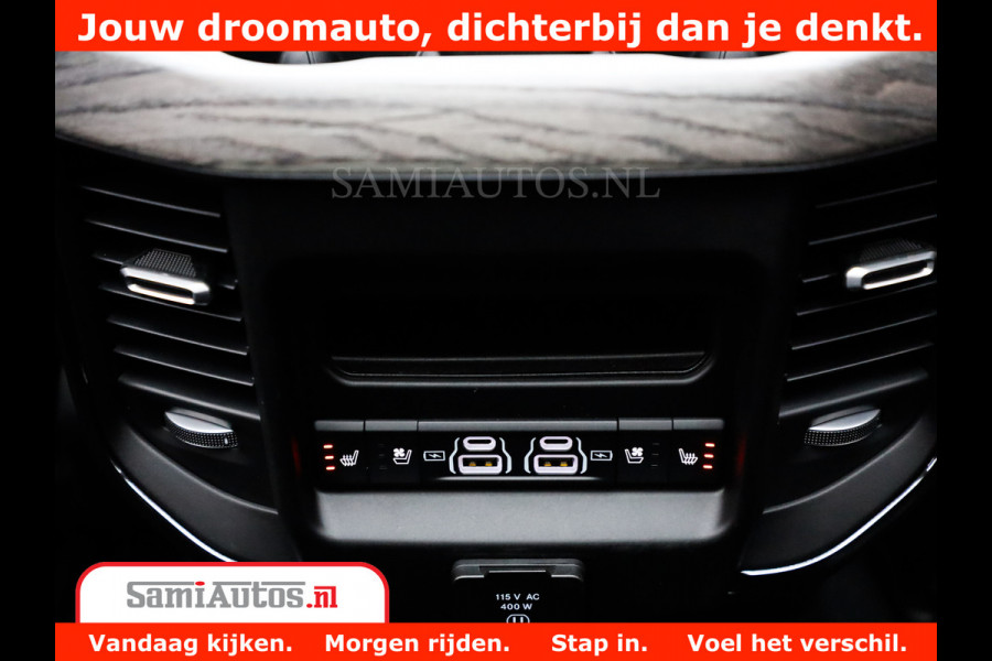 Dodge Ram 1500 Limited Night H.O 540HP 706Nm | Massage + Full Option | De Meest Luxe en Volle Pick-Up in zijn Klasse | Comfortabele Dubbele Cabine met Royale 5 Zitplaatsen | BPM vrij | Nu Leverbaar uit Voorraad | Voorraad Nr 2302 - 7425