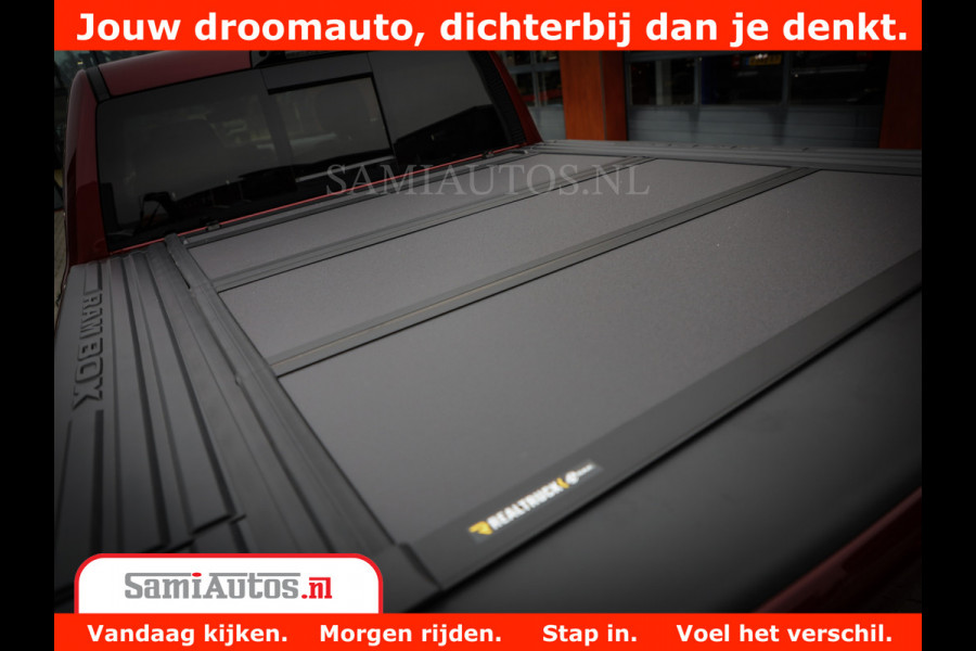 Dodge Ram 1500 Limited Night H.O 540HP 706Nm | Massage + Full Option | De Meest Luxe en Volle Pick-Up in zijn Klasse | Comfortabele Dubbele Cabine met Royale 5 Zitplaatsen | BPM vrij | Nu Leverbaar uit Voorraad | Voorraad Nr 2302 - 7425