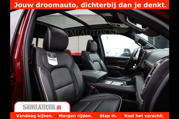 Dodge Ram 1500 Limited Night H.O 540HP 706Nm | Massage + Full Option | De Meest Luxe en Volle Pick-Up in zijn Klasse | Comfortabele Dubbele Cabine met Royale 5 Zitplaatsen | BPM vrij | Nu Leverbaar uit Voorraad | Voorraad Nr 2302 - 7425