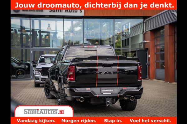 Dodge Ram 1500 Night Premium | Full Option | De Meest Luxe Pick-Up in zijn Klasse | Comfortabele Dubbele Cabine met Royale 5 Zitplaatsen | BPM vrij | Nu Leverbaar uit Voorraad | Voorraad Nr 2283 - 3326