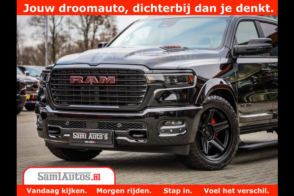 Dodge Ram 1500 Night Premium | Full Option | De Meest Luxe Pick-Up in zijn Klasse | Comfortabele Dubbele Cabine met Royale 5 Zitplaatsen | BPM vrij | Nu Leverbaar uit Voorraad | Voorraad Nr 2287 - 3384