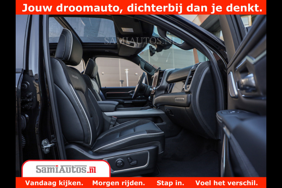 Dodge Ram 1500 Night Premium | Full Option | De Meest Luxe Pick-Up in zijn Klasse | Comfortabele Dubbele Cabine met Royale 5 Zitplaatsen | BPM vrij | Nu Leverbaar uit Voorraad | Voorraad Nr 2287 - 3384