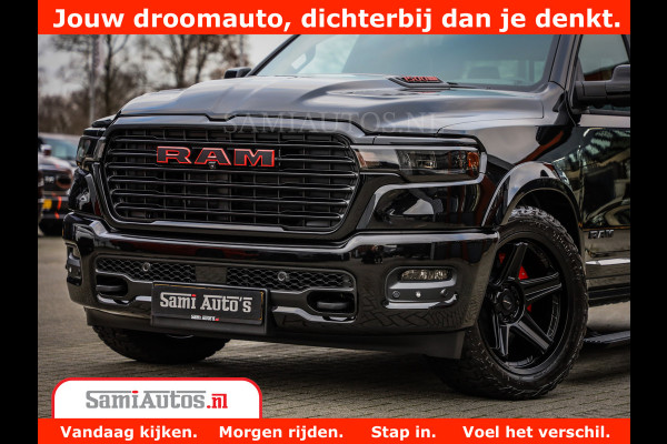 Dodge Ram 1500 Night Premium | Full Option | De Meest Luxe Pick-Up in zijn Klasse | Comfortabele Dubbele Cabine met Royale 5 Zitplaatsen | BPM vrij | Nu Leverbaar uit Voorraad | Voorraad Nr 2287 - 3384