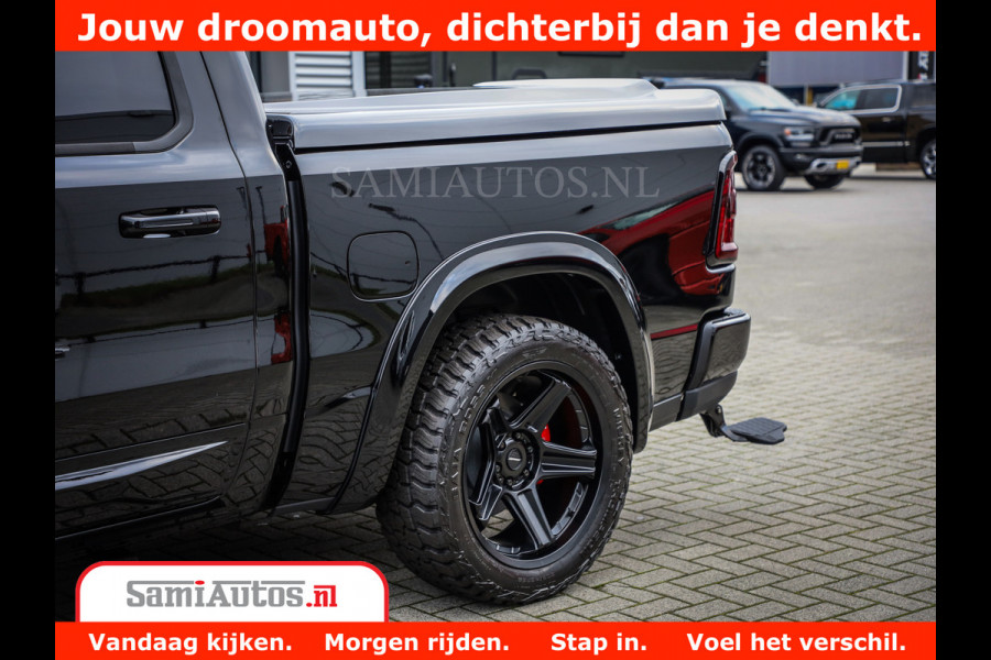 Dodge Ram 1500 Night Premium | Full Option | De Meest Luxe Pick-Up in zijn Klasse | Comfortabele Dubbele Cabine met Royale 5 Zitplaatsen | BPM vrij | Nu Leverbaar uit Voorraad | Voorraad Nr 2287 - 3384