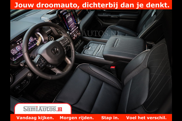 Dodge Ram 1500 Limited Night High Output 540HP 706Nm | Massage + Full Option | De Meest Luxe en Volle Pick-Up in zijn Klasse | Comfortabele Dubbele Cabine met Royale 5 Zitplaatsen | BPM vrij | Nu Leverbaar uit Voorraad | Voorraad Nr 2336 - 7700
