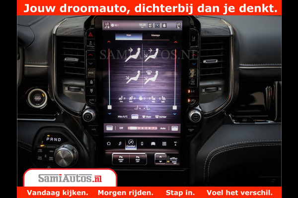 Dodge Ram 1500 Limited Night High Output 540HP 706Nm | Massage + Full Option | De Meest Luxe en Volle Pick-Up in zijn Klasse | Comfortabele Dubbele Cabine met Royale 5 Zitplaatsen | BPM vrij | Nu Leverbaar uit Voorraad | Voorraad Nr 2336 - 7700