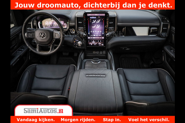 Dodge Ram 1500 Limited Night High Output 540HP 706Nm | Massage + Full Option | De Meest Luxe en Volle Pick-Up in zijn Klasse | Comfortabele Dubbele Cabine met Royale 5 Zitplaatsen | BPM vrij | Nu Leverbaar uit Voorraad | Voorraad Nr 2336 - 7700