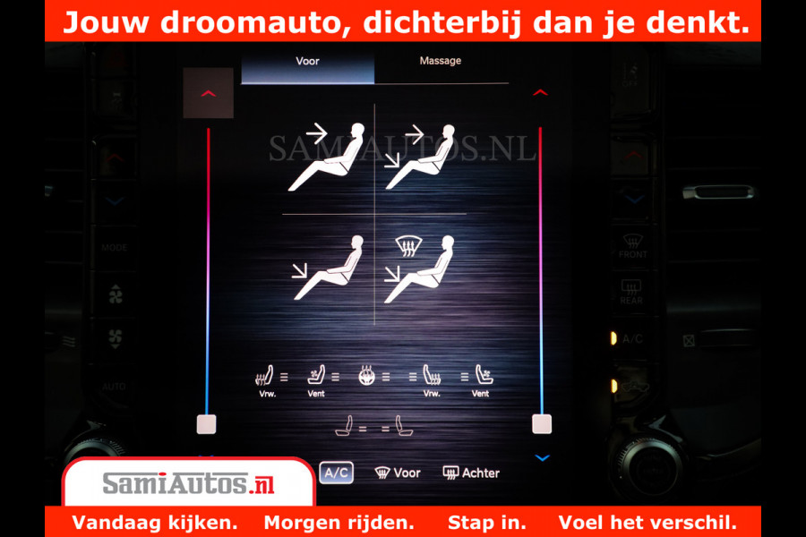 Dodge Ram 1500 Limited Night High Output 540HP 706Nm | Massage + Full Option | De Meest Luxe en Volle Pick-Up in zijn Klasse | Comfortabele Dubbele Cabine met Royale 5 Zitplaatsen | BPM vrij | Nu Leverbaar uit Voorraad | Voorraad Nr 2336 - 7700