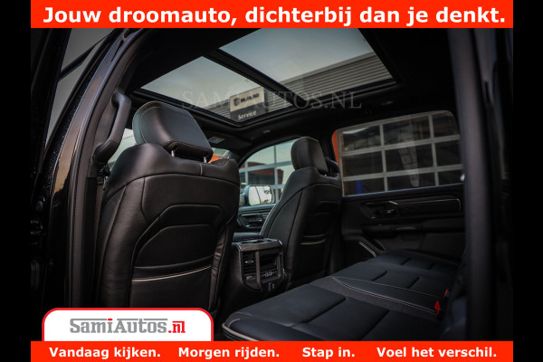 Dodge Ram 1500 Limited Night High Output 540HP 706Nm | Massage + Full Option | De Meest Luxe en Volle Pick-Up in zijn Klasse | Comfortabele Dubbele Cabine met Royale 5 Zitplaatsen | BPM vrij | Nu Leverbaar uit Voorraad | Voorraad Nr 2336 - 7700