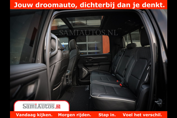Dodge Ram 1500 Limited Night High Output 540HP 706Nm | Massage + Full Option | De Meest Luxe en Volle Pick-Up in zijn Klasse | Comfortabele Dubbele Cabine met Royale 5 Zitplaatsen | BPM vrij | Nu Leverbaar uit Voorraad | Voorraad Nr 2336 - 7700
