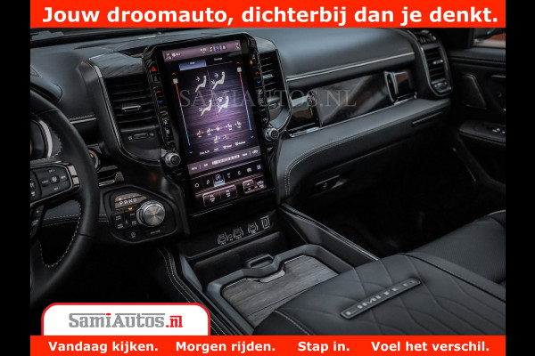 Dodge Ram 1500 Limited Night H.O 540HP 706Nm | Massage + Full Option | De Meest Luxe en Volle Pick-Up in zijn Klasse | Comfortabele Dubbele Cabine met Royale 5 Zitplaatsen | BPM vrij | Nu Leverbaar uit Voorraad | Voorraad Nr 2328 - 5157
