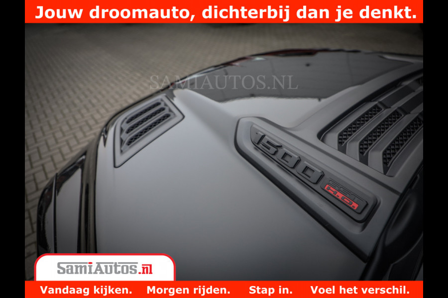 Dodge Ram 1500 Limited Night H.O 540HP 706Nm | Massage + Full Option | De Meest Luxe en Volle Pick-Up in zijn Klasse | Comfortabele Dubbele Cabine met Royale 5 Zitplaatsen | BPM vrij | Nu Leverbaar uit Voorraad | Voorraad Nr 2328 - 5157