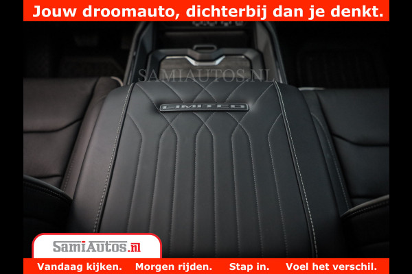 Dodge Ram 1500 Limited Night H.O 540HP 706Nm | Massage + Full Option | De Meest Luxe en Volle Pick-Up in zijn Klasse | Comfortabele Dubbele Cabine met Royale 5 Zitplaatsen | BPM vrij | Nu Leverbaar uit Voorraad | Voorraad Nr 2328 - 5157
