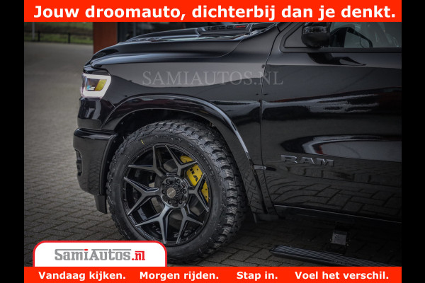 Dodge Ram 1500 Limited Night H.O 540HP 706Nm | Massage + Full Option | De Meest Luxe en Volle Pick-Up in zijn Klasse | Comfortabele Dubbele Cabine met Royale 5 Zitplaatsen | BPM vrij | Nu Leverbaar uit Voorraad | Voorraad Nr 2328 - 5157