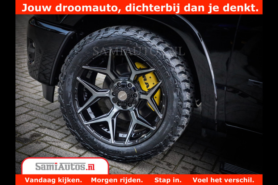 Dodge Ram 1500 Limited Night H.O 540HP 706Nm | Massage + Full Option | De Meest Luxe en Volle Pick-Up in zijn Klasse | Comfortabele Dubbele Cabine met Royale 5 Zitplaatsen | BPM vrij | Nu Leverbaar uit Voorraad | Voorraad Nr 2328 - 5157