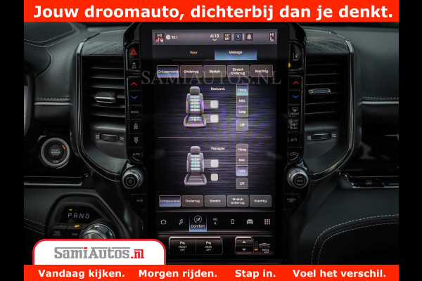 Dodge Ram 1500 Limited Night H.O 540HP 706Nm | Massage + Full Option | De Meest Luxe en Volle Pick-Up in zijn Klasse | Comfortabele Dubbele Cabine met Royale 5 Zitplaatsen | BPM vrij | Nu Leverbaar uit Voorraad | Voorraad Nr 2328 - 5157