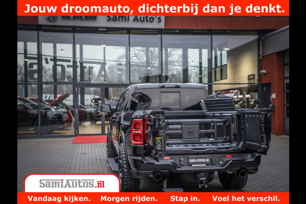 Dodge Ram 1500 Limited Night H.O 540HP 706Nm | Massage + Full Option | De Meest Luxe en Volle Pick-Up in zijn Klasse | Comfortabele Dubbele Cabine met Royale 5 Zitplaatsen | BPM vrij | Nu Leverbaar uit Voorraad | Voorraad Nr 2328 - 5157