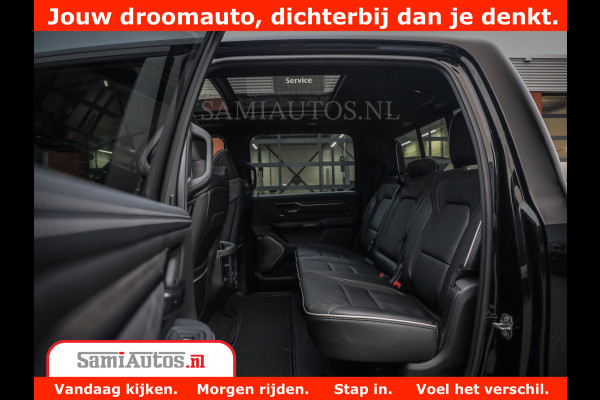 Dodge Ram 1500 Limited Night H.O 540HP 706Nm | Massage + Full Option | De Meest Luxe en Volle Pick-Up in zijn Klasse | Comfortabele Dubbele Cabine met Royale 5 Zitplaatsen | BPM vrij | Nu Leverbaar uit Voorraad | Voorraad Nr 2328 - 5157