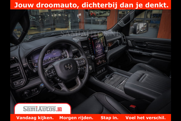 Dodge Ram 1500 Limited Night H.O 540HP 706Nm | Massage + Full Option | De Meest Luxe en Volle Pick-Up in zijn Klasse | Comfortabele Dubbele Cabine met Royale 5 Zitplaatsen | BPM vrij | Nu Leverbaar uit Voorraad | Voorraad Nr 2328 - 5157