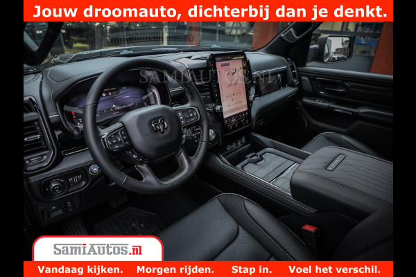 Dodge Ram 1500 Limited Night H.O 540HP 706Nm | Massage + Full Option | De Meest Luxe en Volle Pick-Up in zijn Klasse | Comfortabele Dubbele Cabine met Royale 5 Zitplaatsen | BPM vrij | Nu Leverbaar uit Voorraad | Voorraad Nr 2328 - 5157