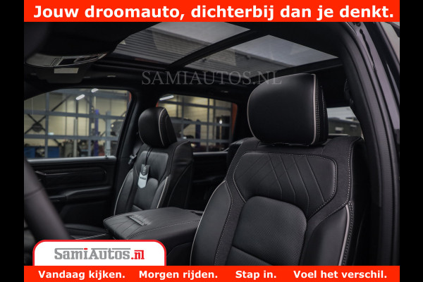 Dodge Ram 1500 Limited Night H.O 540HP 706Nm | Massage + Full Option | De Meest Luxe en Volle Pick-Up in zijn Klasse | Comfortabele Dubbele Cabine met Royale 5 Zitplaatsen | BPM vrij | Nu Leverbaar uit Voorraad | Voorraad Nr 2328 - 5157