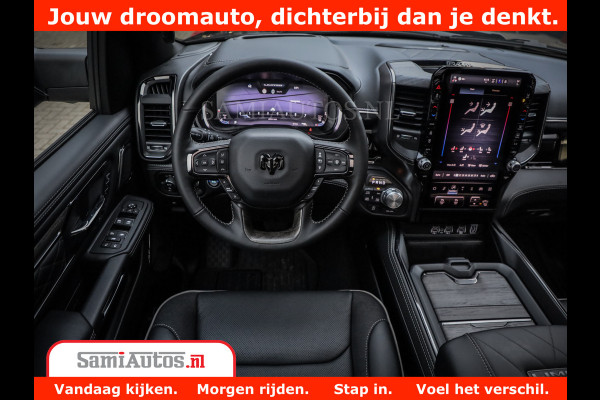 Dodge Ram 1500 Limited Night H.O 540HP 706Nm | Massage + Full Option | De Meest Luxe en Volle Pick-Up in zijn Klasse | Comfortabele Dubbele Cabine met Royale 5 Zitplaatsen | BPM vrij | Nu Leverbaar uit Voorraad | Voorraad Nr 2328 - 5157