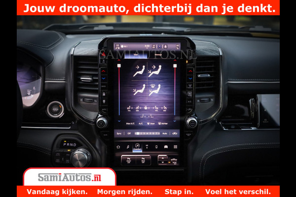 Dodge Ram 1500 Limited Night H.O 540HP 706Nm | Massage + Full Option | De Meest Luxe en Volle Pick-Up in zijn Klasse | Comfortabele Dubbele Cabine met Royale 5 Zitplaatsen | BPM vrij | Nu Leverbaar uit Voorraad | Voorraad Nr 2328 - 5157