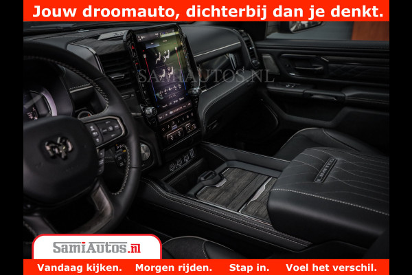 Dodge Ram 1500 Limited Night H.O 540HP 706Nm | Massage + Full Option | De Meest Luxe en Volle Pick-Up in zijn Klasse | Comfortabele Dubbele Cabine met Royale 5 Zitplaatsen | BPM vrij | Nu Leverbaar uit Voorraad | Voorraad Nr 2328 - 5157