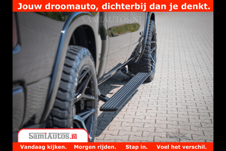 Dodge Ram 1500 Limited Night H.O 540HP 706Nm | Massage + Full Option | De Meest Luxe en Volle Pick-Up in zijn Klasse | Comfortabele Dubbele Cabine met Royale 5 Zitplaatsen | BPM vrij | Nu Leverbaar uit Voorraad | Voorraad Nr 2323 - 5168
