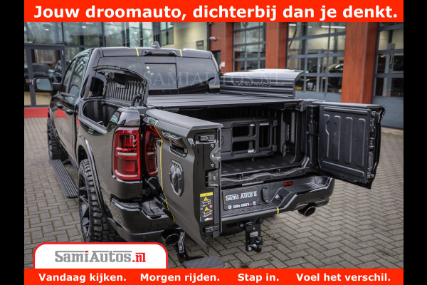 Dodge Ram 1500 Limited Night High Output 540HP 706Nm | Massage + Full Option | De Meest Luxe en Volle Pick-Up in zijn Klasse | Comfortabele Dubbele Cabine met Royale 5 Zitplaatsen | BPM vrij | Nu Leverbaar uit Voorraad | Voorraad Nr 2332 - 5179
