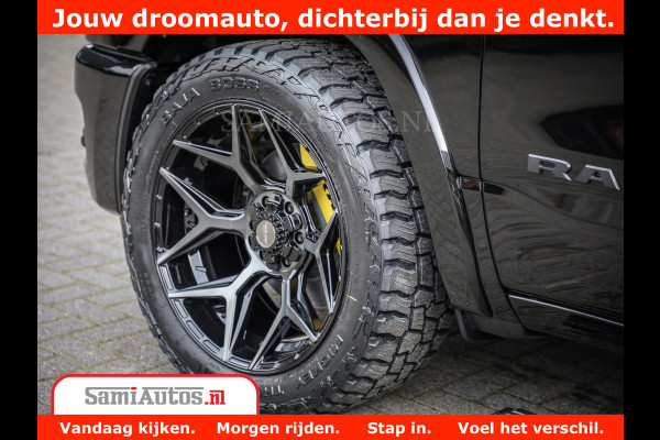 Dodge Ram 1500 Limited Night High Output 540HP 706Nm | Massage + Full Option | De Meest Luxe en Volle Pick-Up in zijn Klasse | Comfortabele Dubbele Cabine met Royale 5 Zitplaatsen | BPM vrij | Nu Leverbaar uit Voorraad | Voorraad Nr 2332 - 5179