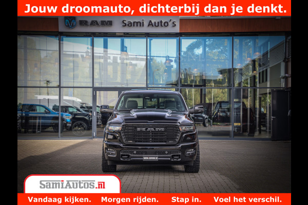 Dodge Ram 1500 Night Premium | Full Option | De Meest Luxe Pick-Up in zijn Klasse | Comfortabele Dubbele Cabine met Royale 5 Zitplaatsen | BPM vrij | Nu Leverbaar uit Voorraad | Voorraad Nr 2285 - 7648