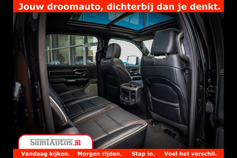 Dodge Ram 1500 Night Premium | Full Option | De Meest Luxe Pick-Up in zijn Klasse | Comfortabele Dubbele Cabine met Royale 5 Zitplaatsen | BPM vrij | Nu Leverbaar uit Voorraad | Voorraad Nr 2285 - 7648