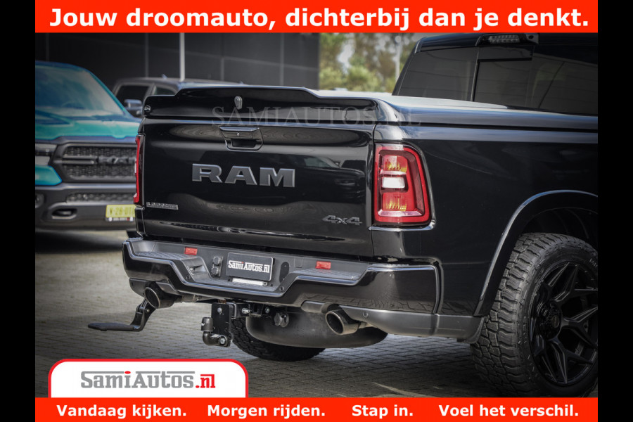Dodge Ram 1500 Night Premium | Full Option | De Meest Luxe Pick-Up in zijn Klasse | Comfortabele Dubbele Cabine met Royale 5 Zitplaatsen | BPM vrij | Nu Leverbaar uit Voorraad | Voorraad Nr 2285 - 7648