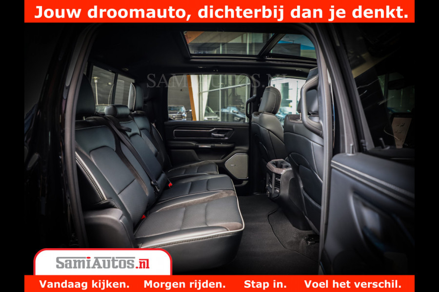 Dodge Ram 1500 Night Premium | Full Option | De Meest Luxe Pick-Up in zijn Klasse | Comfortabele Dubbele Cabine met Royale 5 Zitplaatsen | BPM vrij | Nu Leverbaar uit Voorraad | Voorraad Nr 2285 - 7648